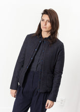 Load image into Gallery viewer, Camelia Reversible Jacket in Navy/Blue