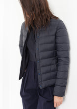 Load image into Gallery viewer, Camelia Reversible Jacket in Navy/Blue