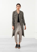 Load image into Gallery viewer, Long Military Jacket