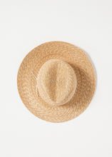 Load image into Gallery viewer, Wrapped Up Hat in Straw/White