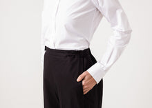 Load image into Gallery viewer, Wide Cropped Trouser in Black

